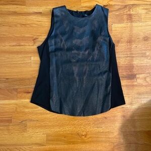 Women’s Boundary & Co black sleeveless top. Size M